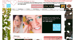 Desktop Screenshot of mainemakeupartist.com